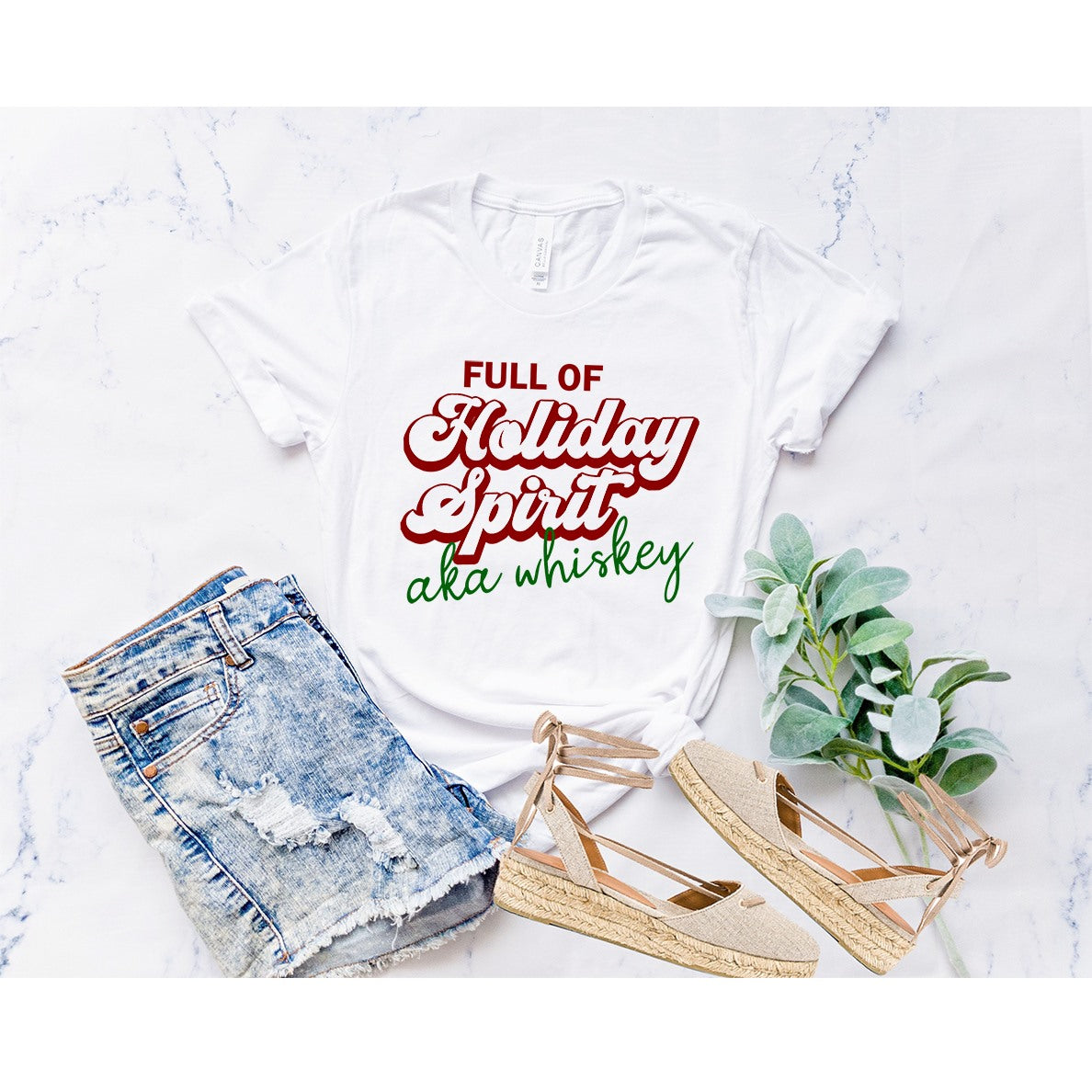 full of holiday spirit aka whiskey