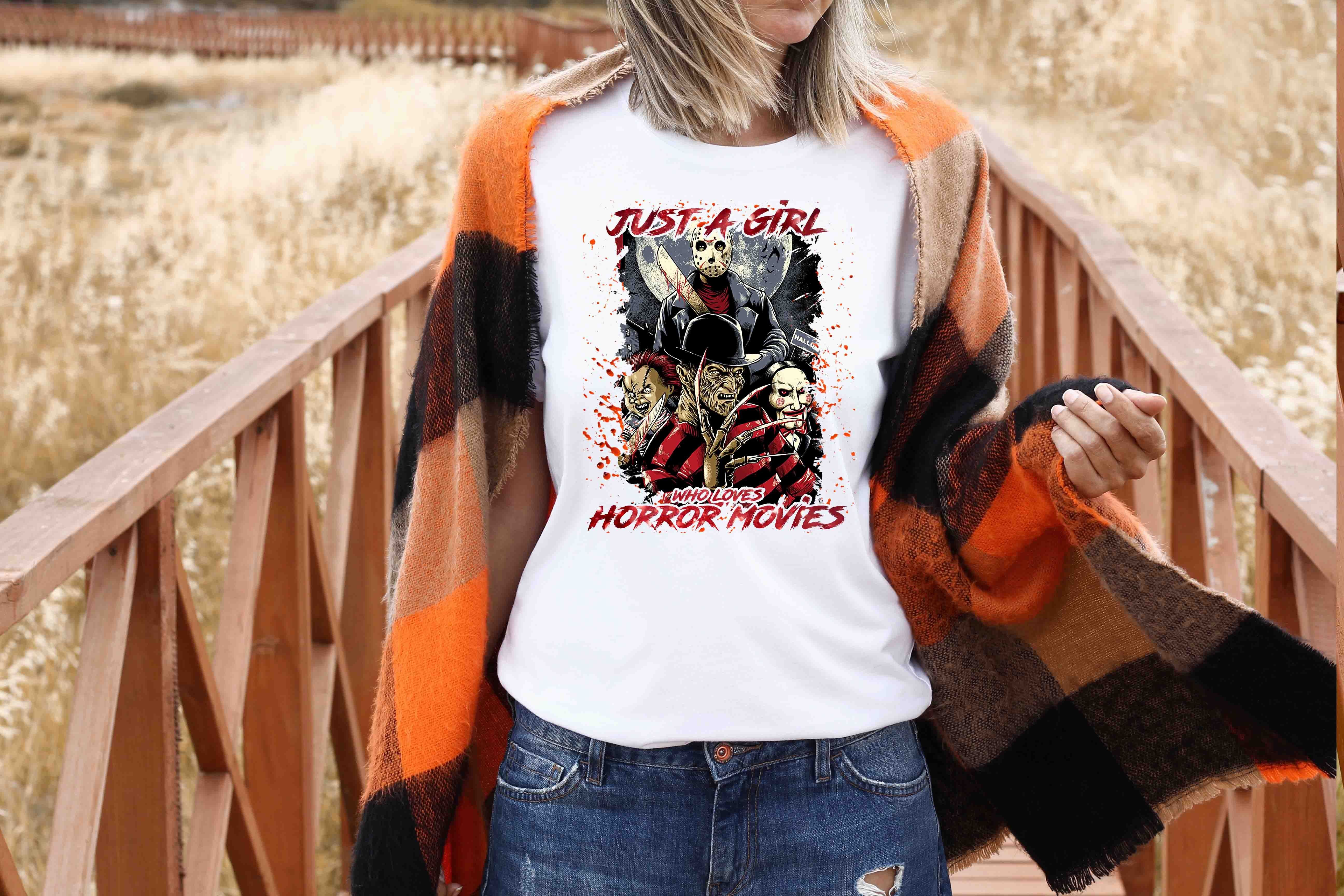 girl who loves horror movies freddy
