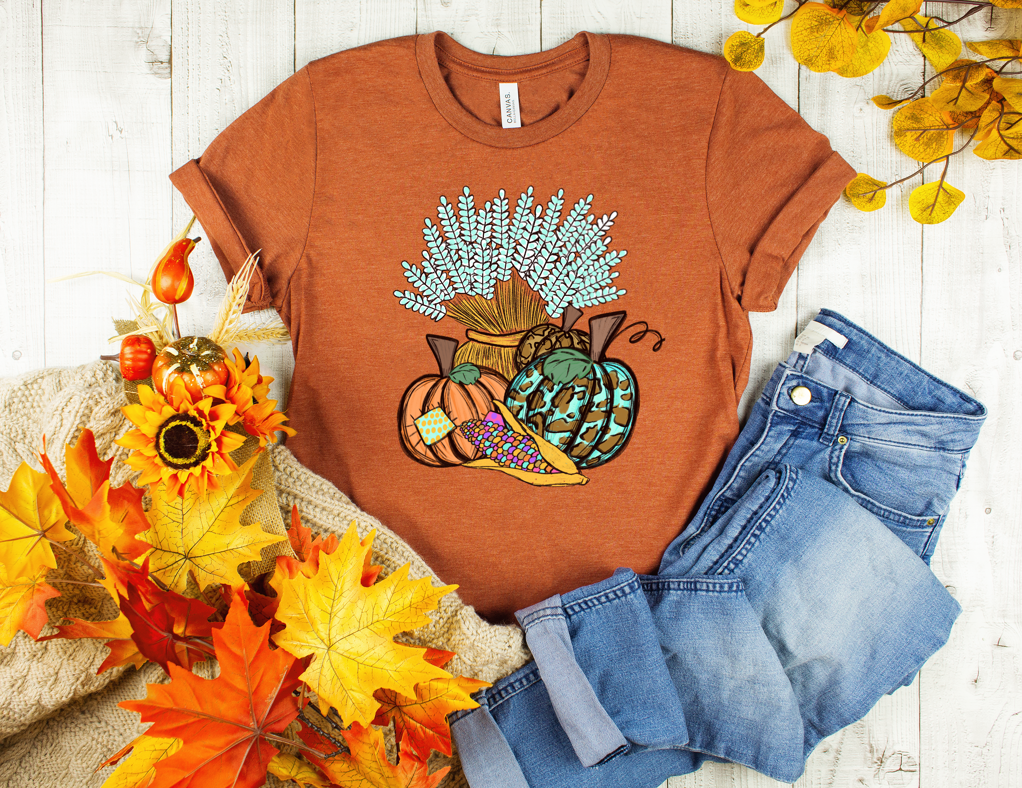 harvest pumpkin