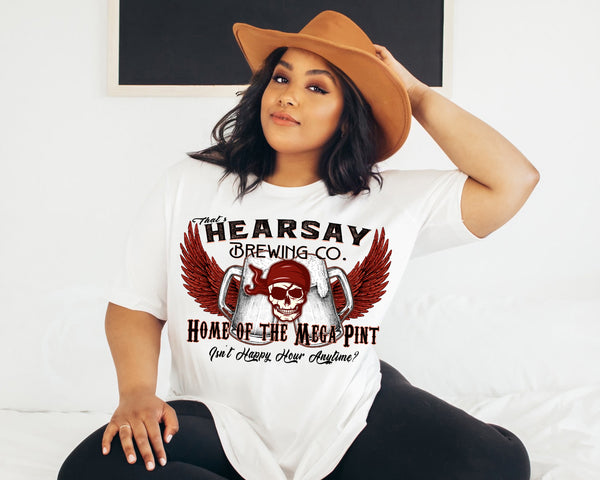 thats hearsay brewing company dc branded tee