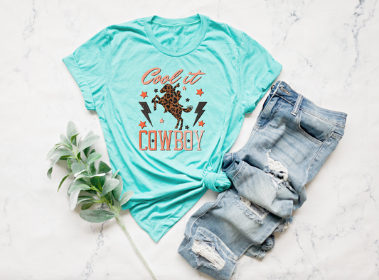 cool it cowboy leopard