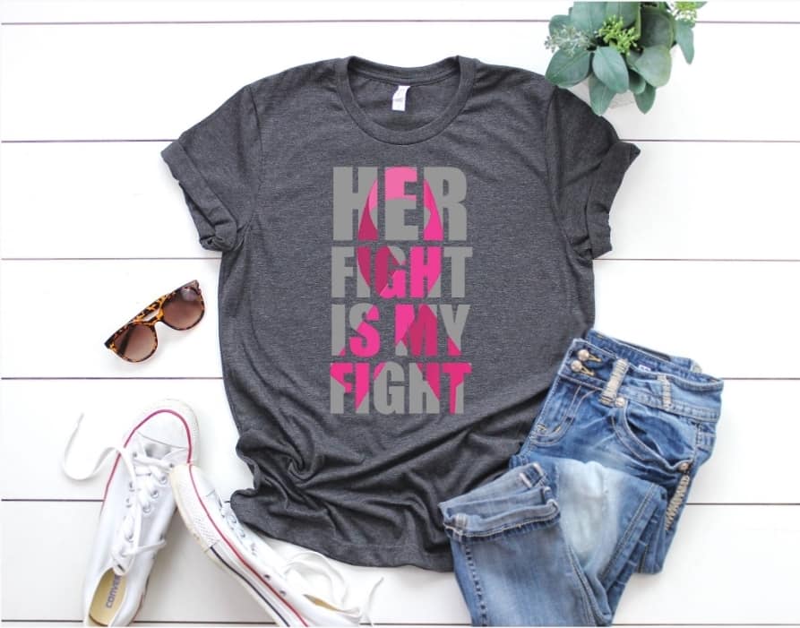 her fight is my fight dark gray