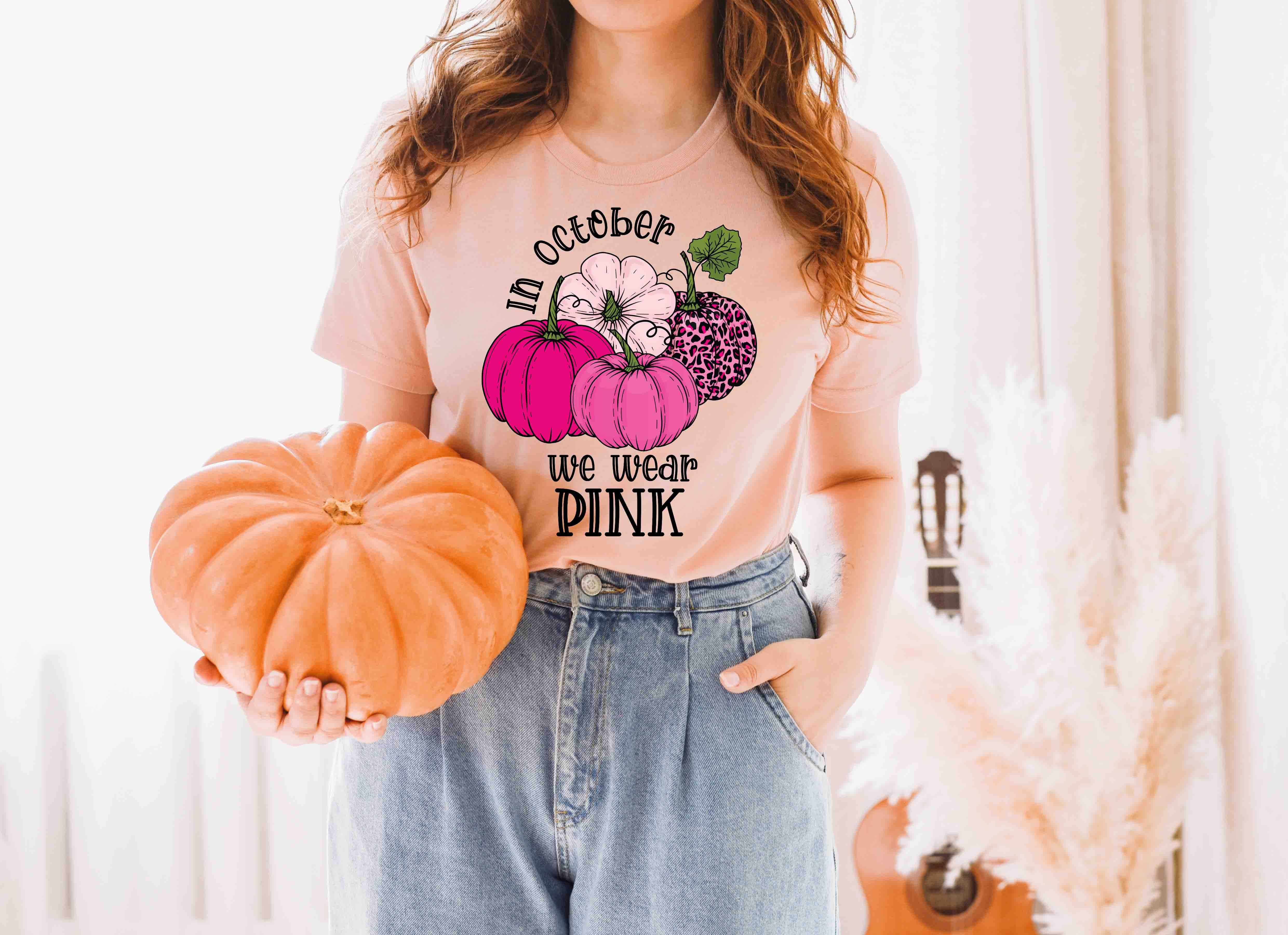 in october pumpkins