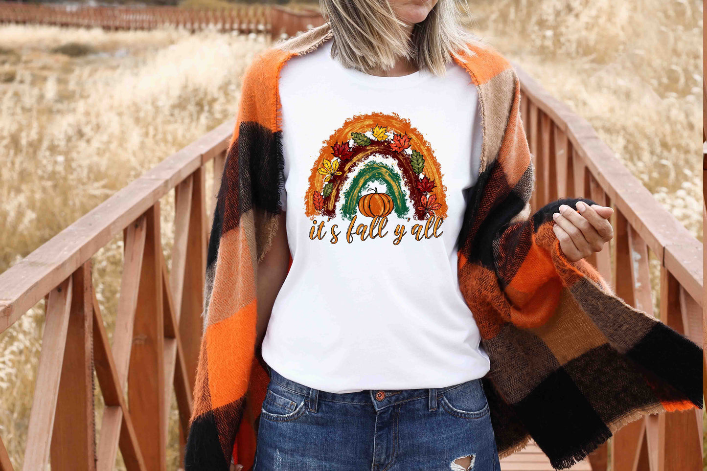 its fall yall rainbow