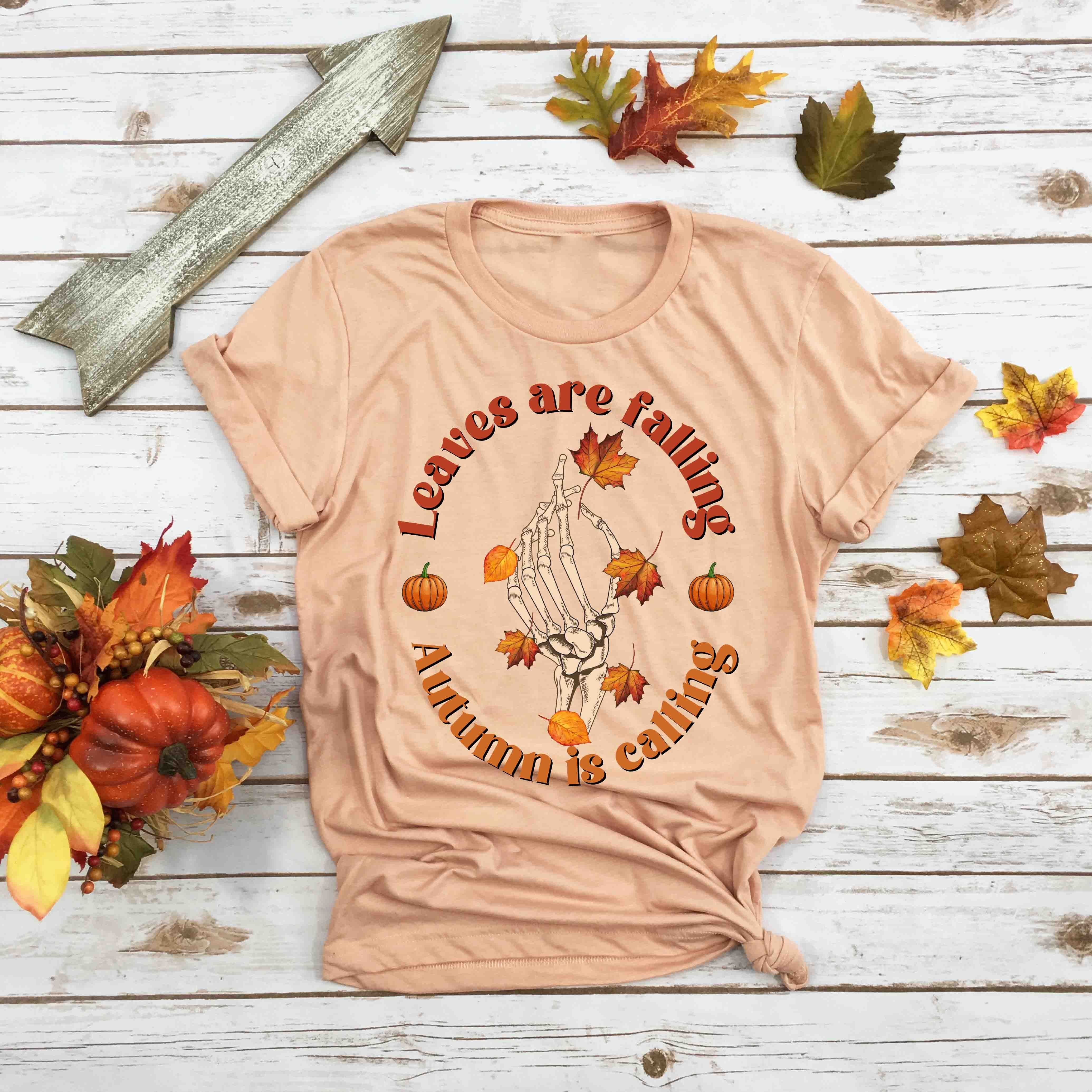 leaves are falling