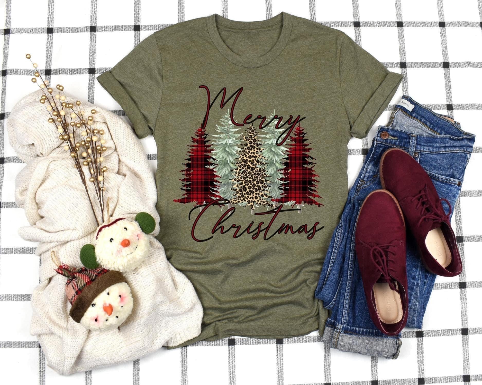 merry christmas trees