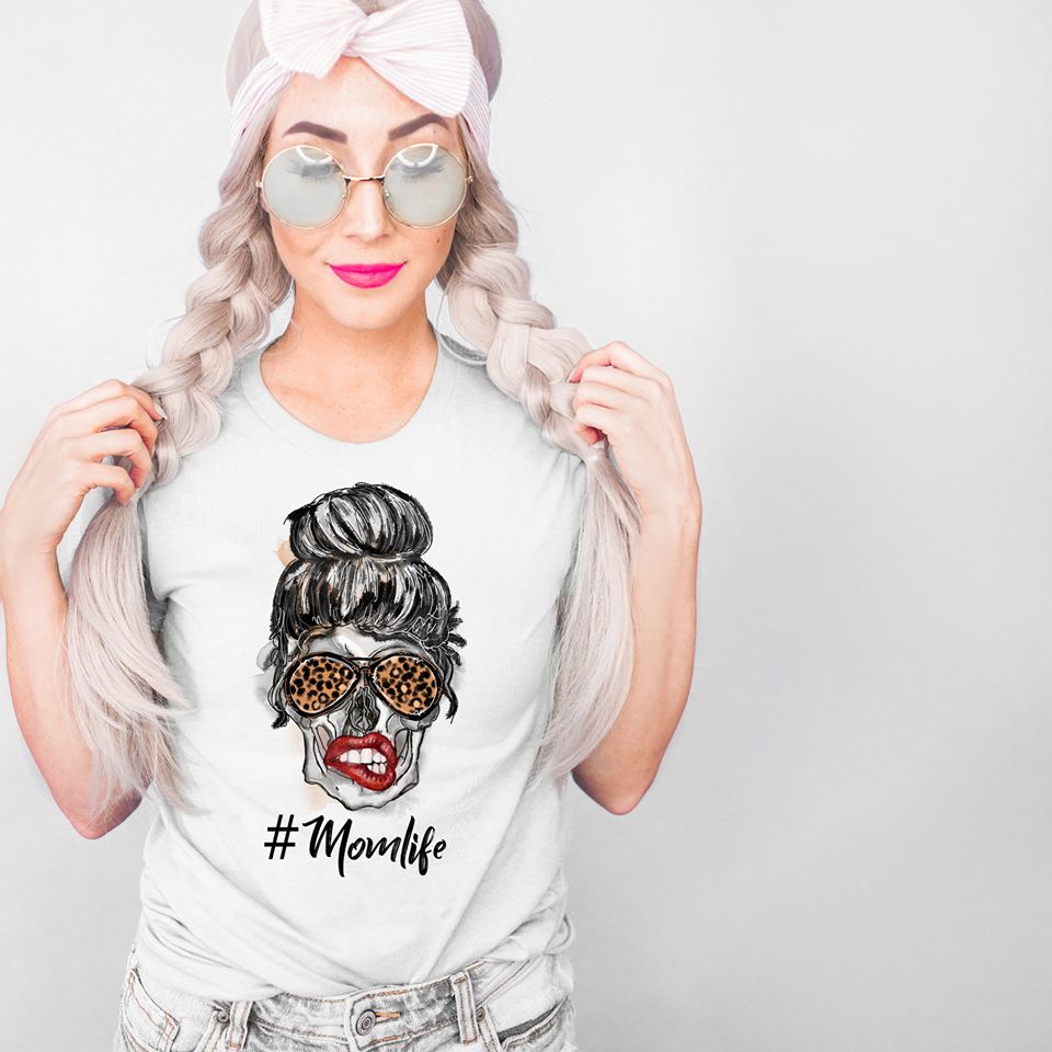 momlife skull zombie