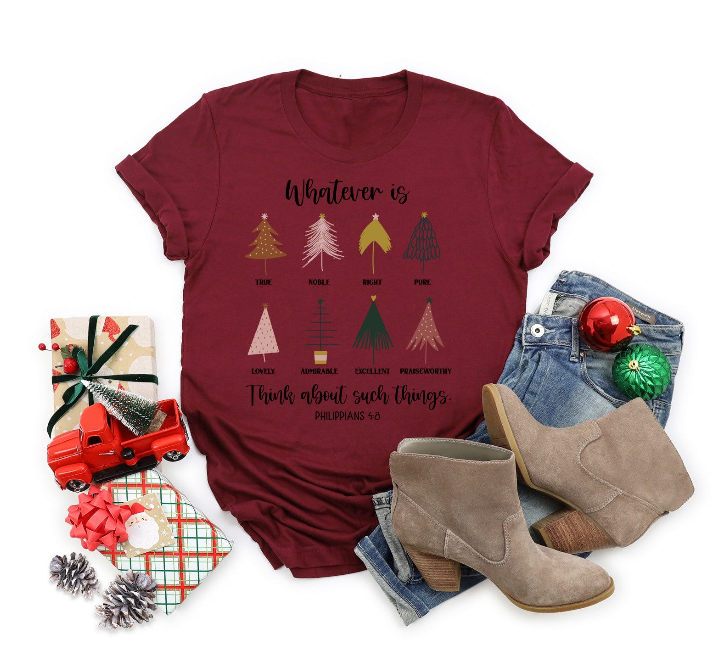 philippians christmas trees