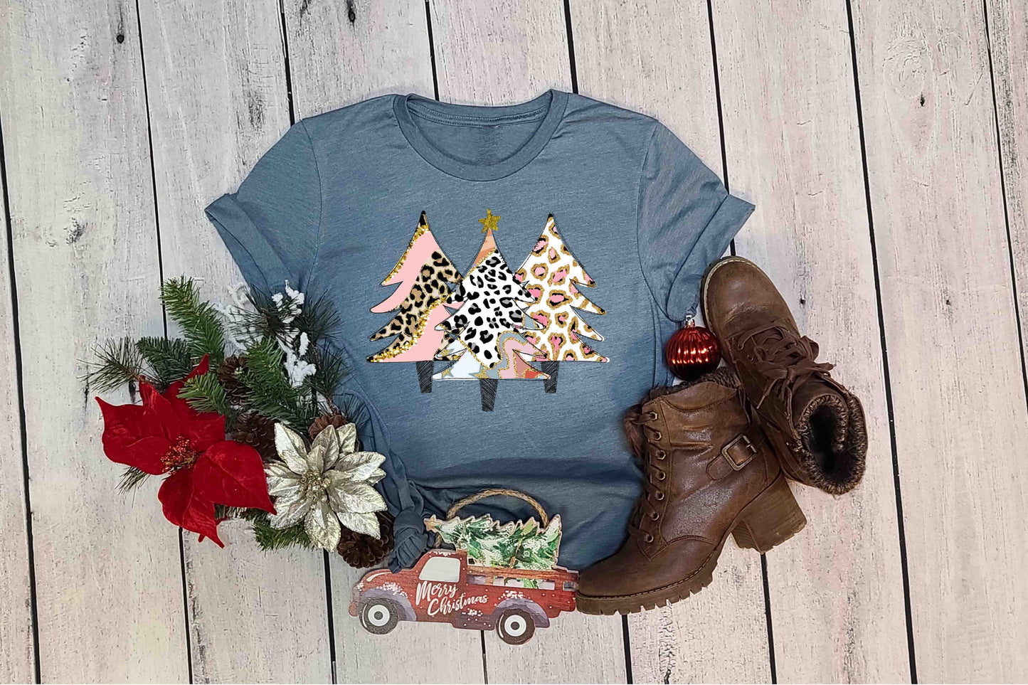 pink leopard marble trees