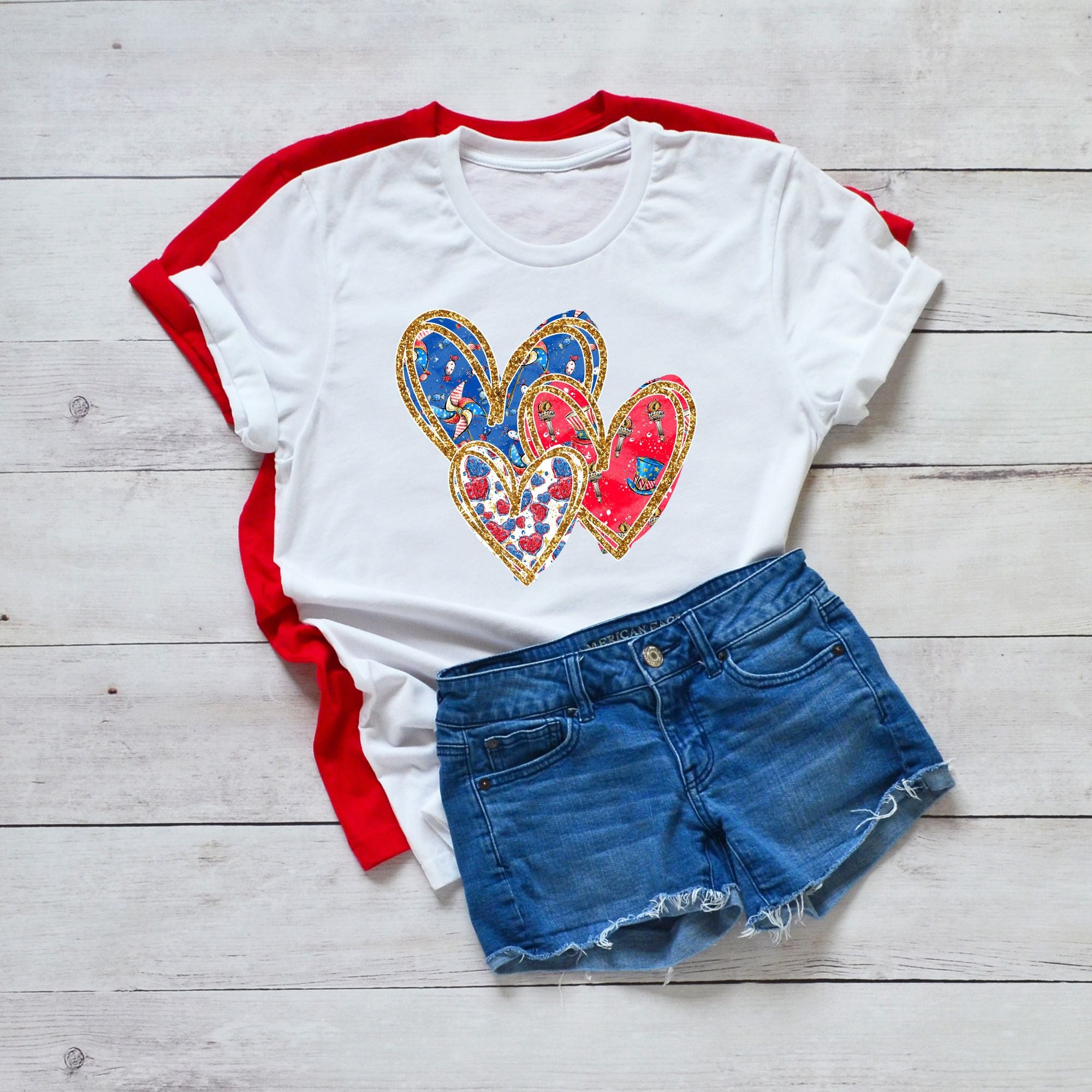 rwb hearts