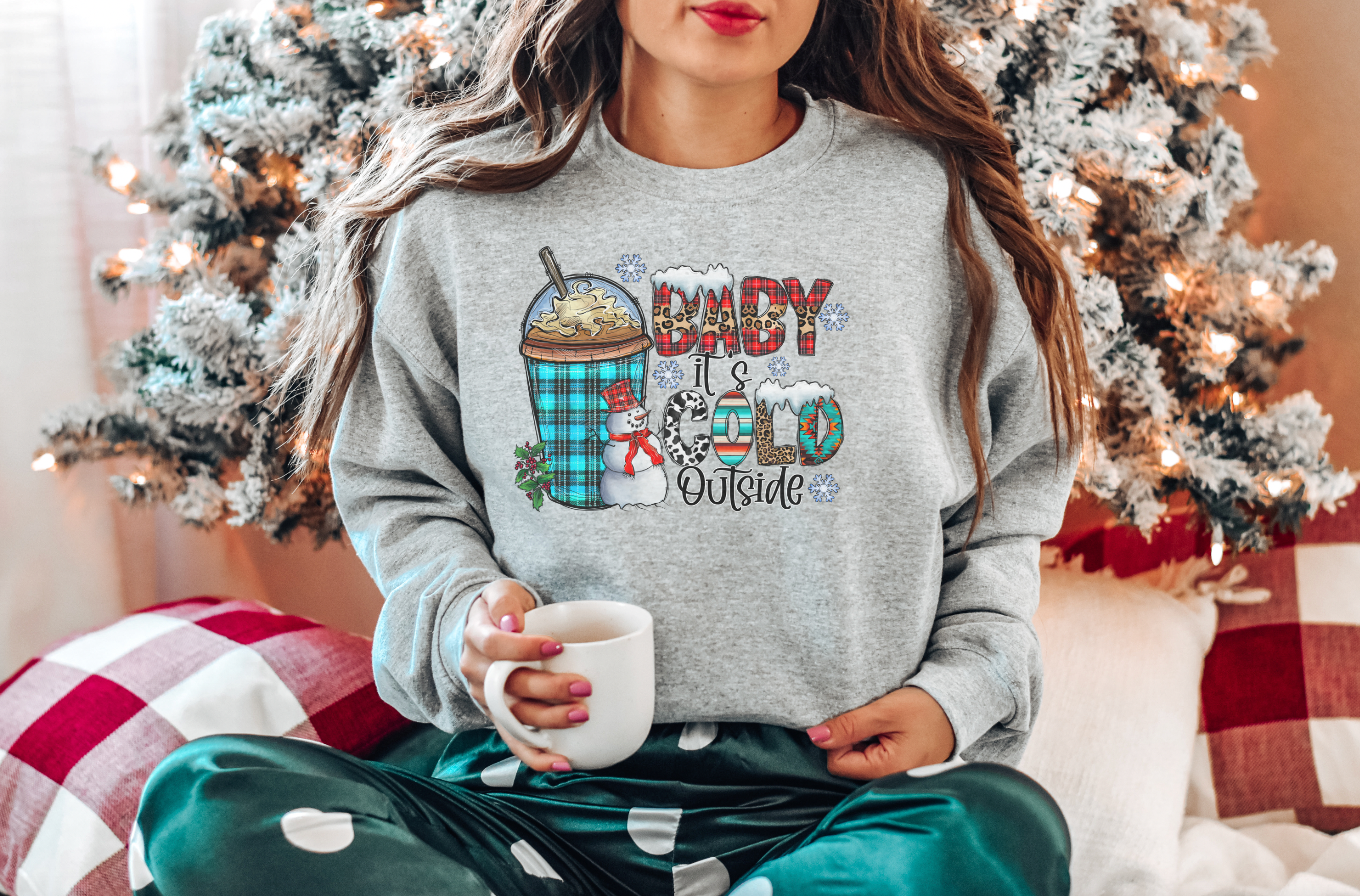 Baby it's cold outside Fleece