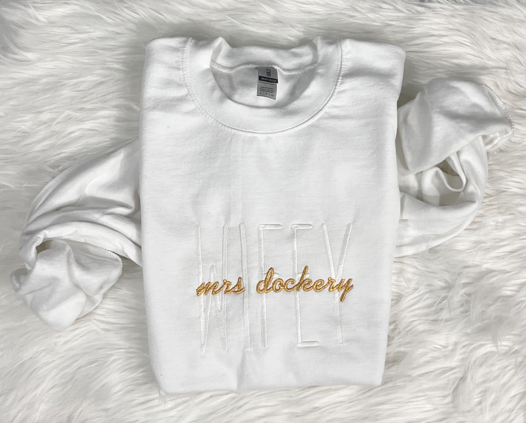 Custom Wife Last Name Fleeces