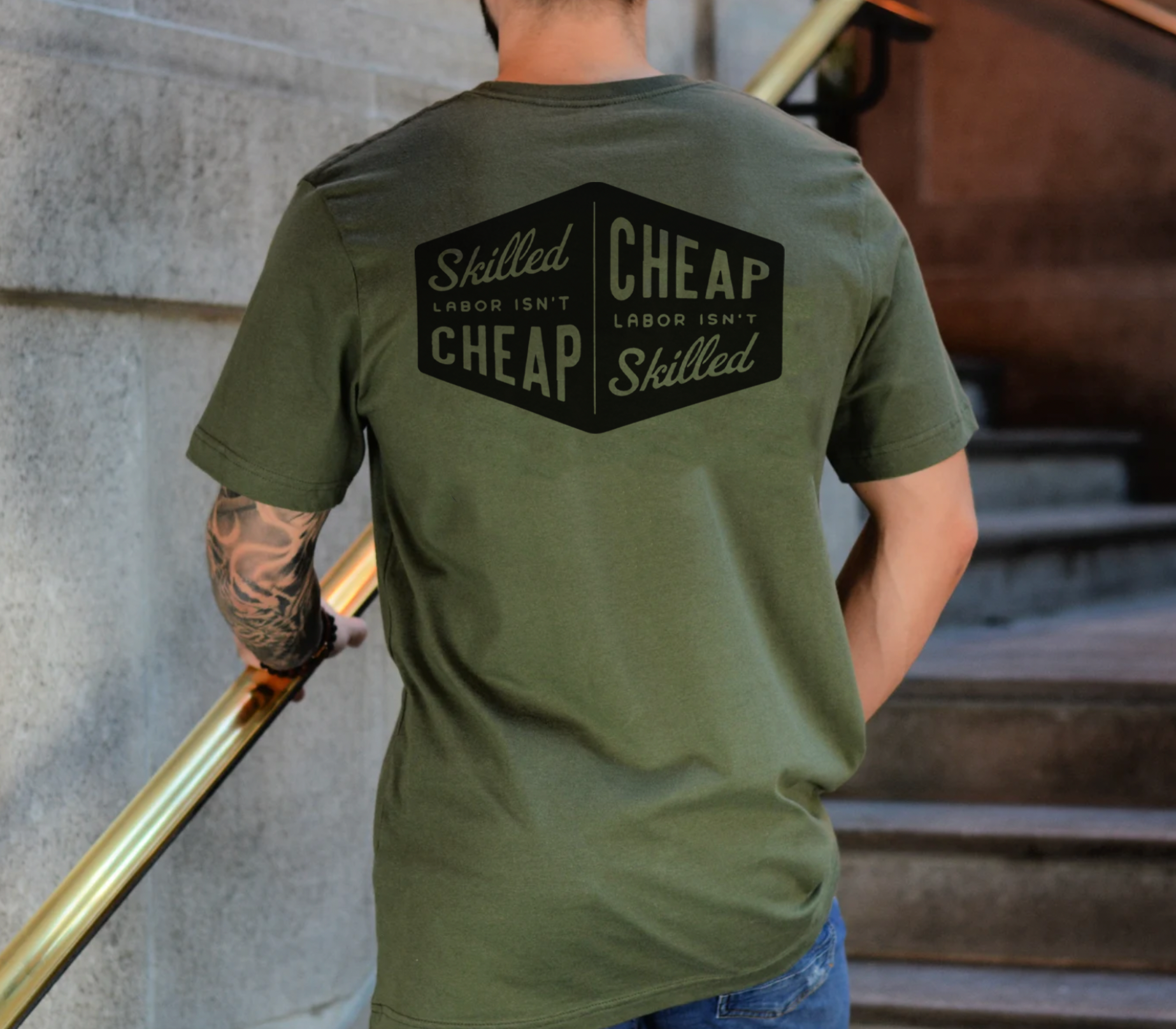 Skilled Labor isn't Cheap Short Sleeve