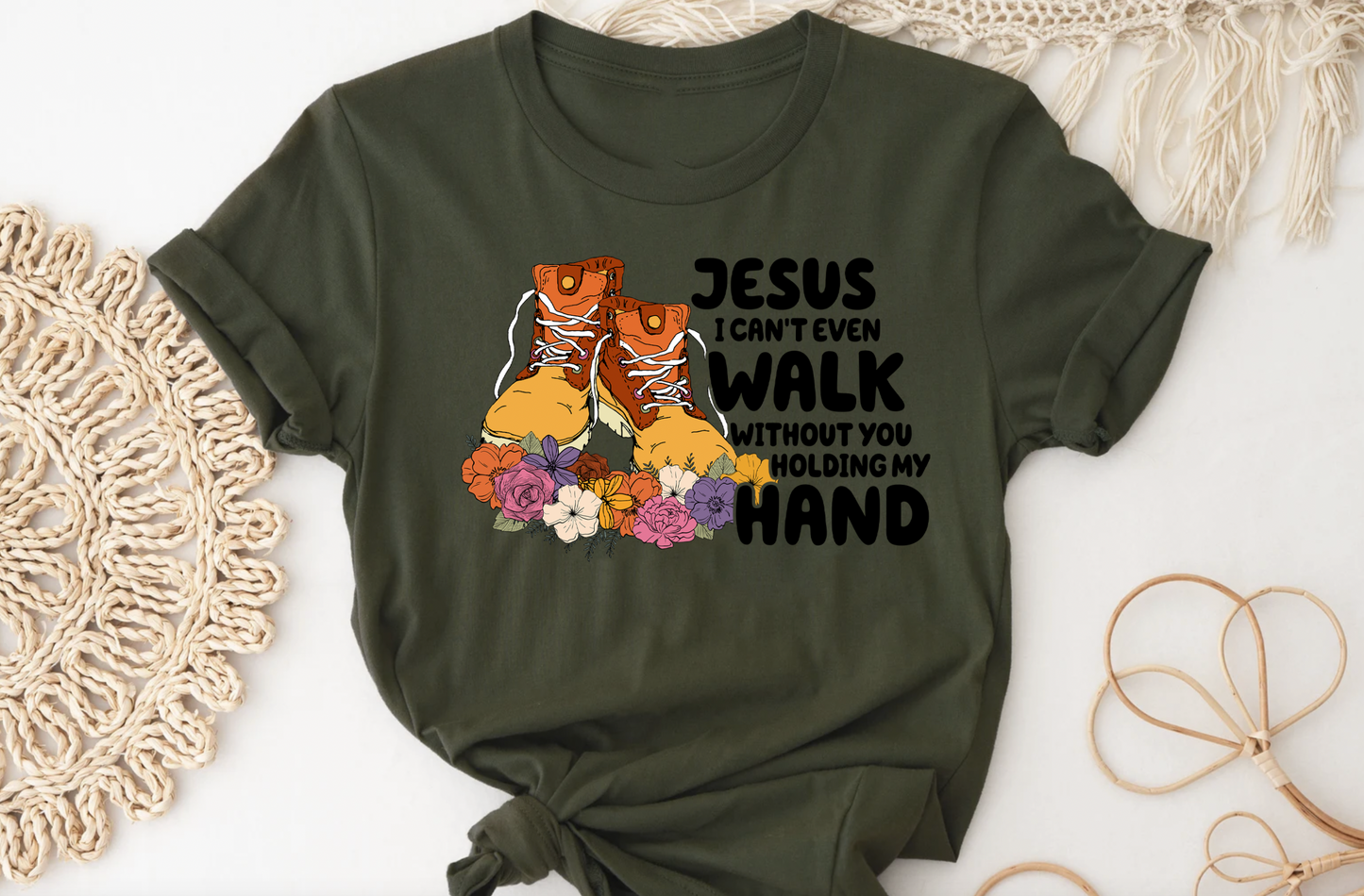 Jesus I can't Even Walk Without you Holding my Hand