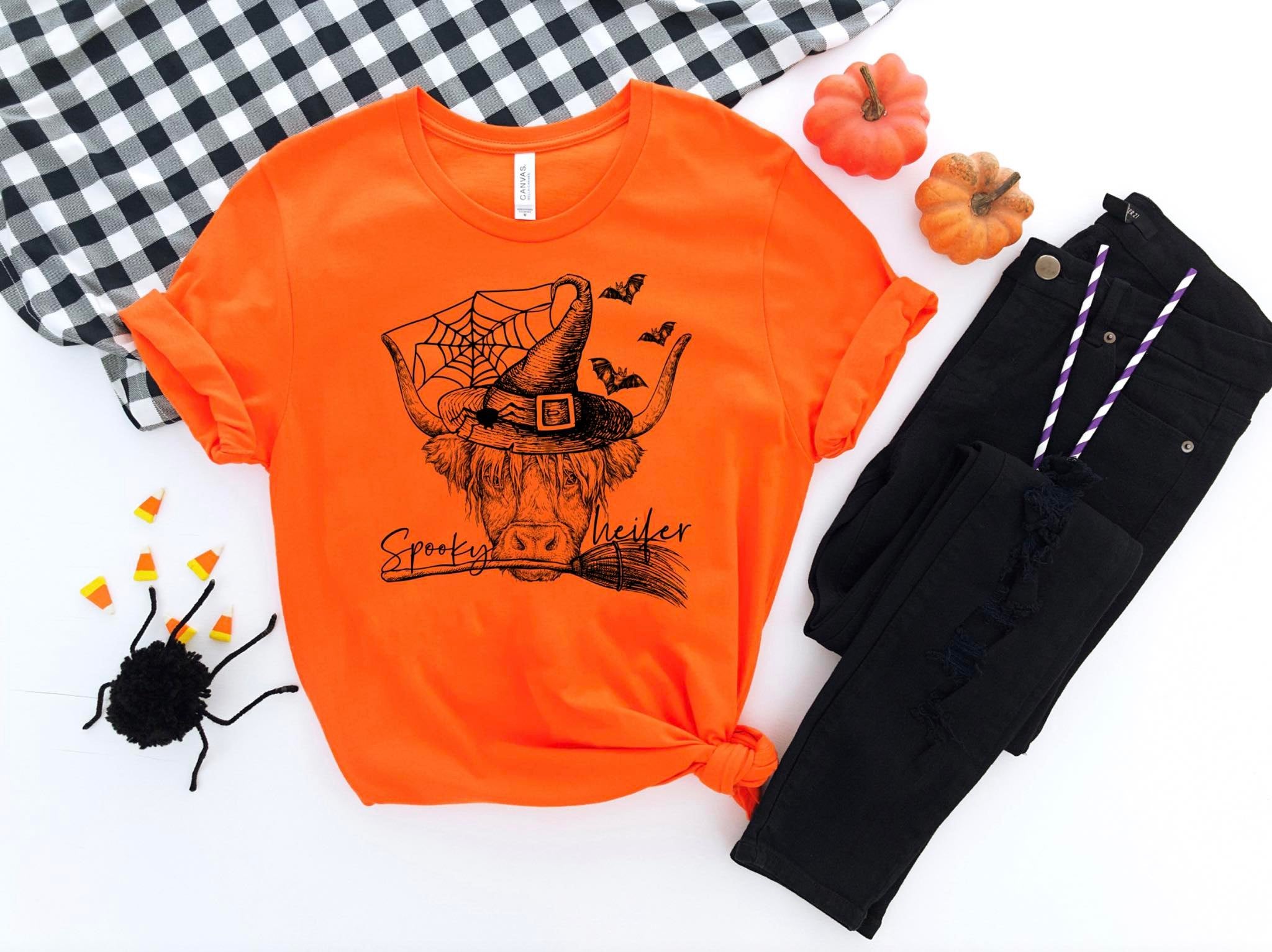 spooky heifer tee