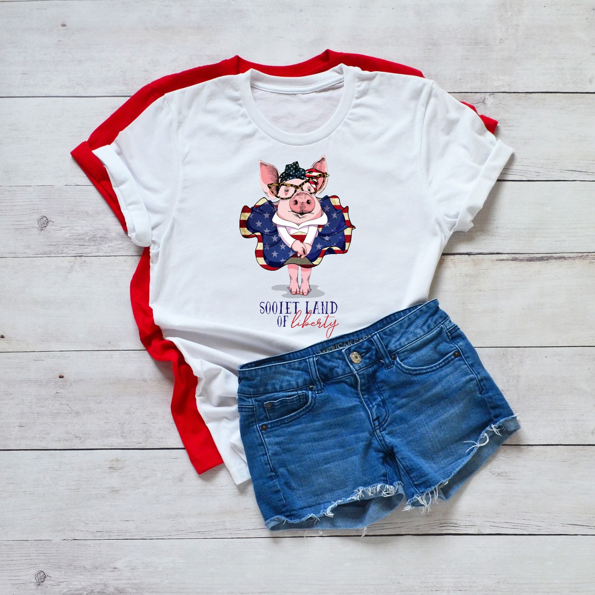 sweet land of liberty pig