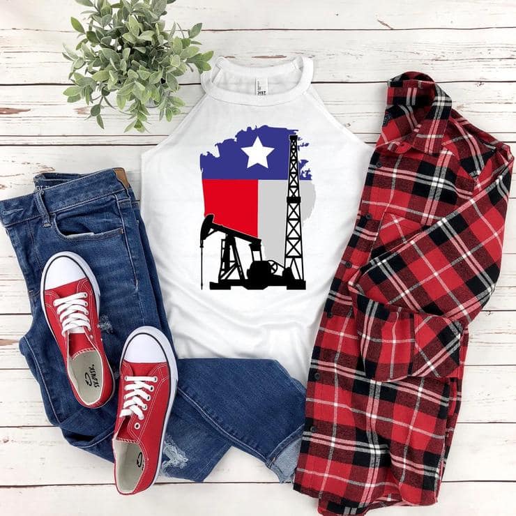 texas oilfield flag