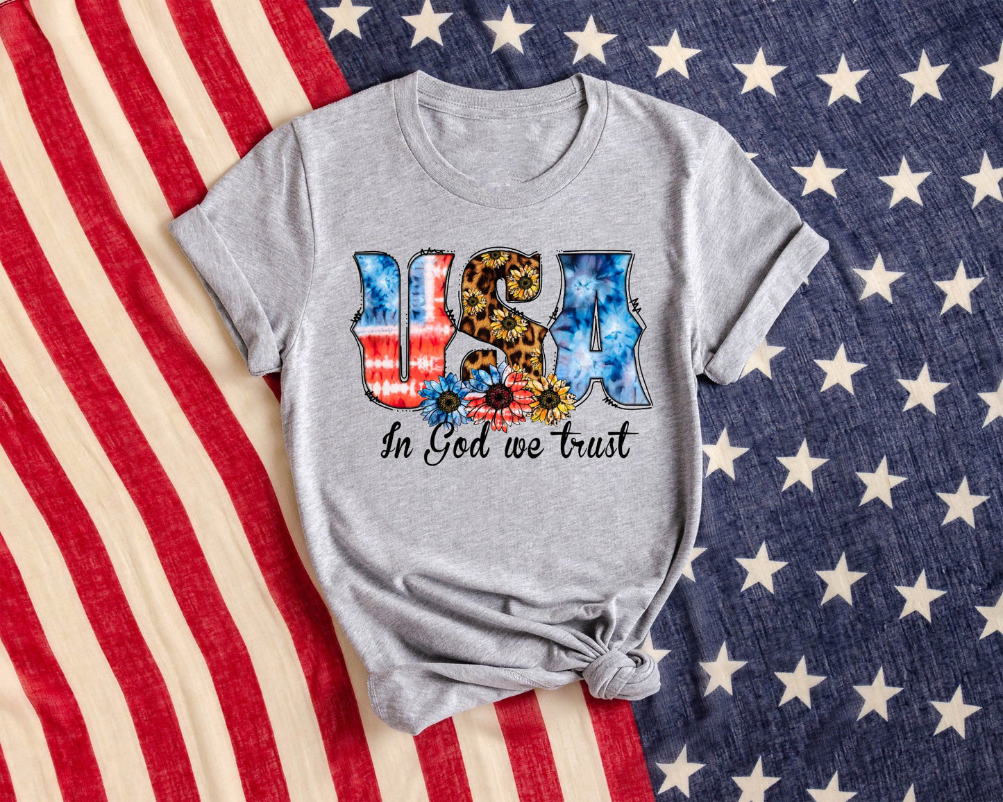 leopard tie dye usa in god