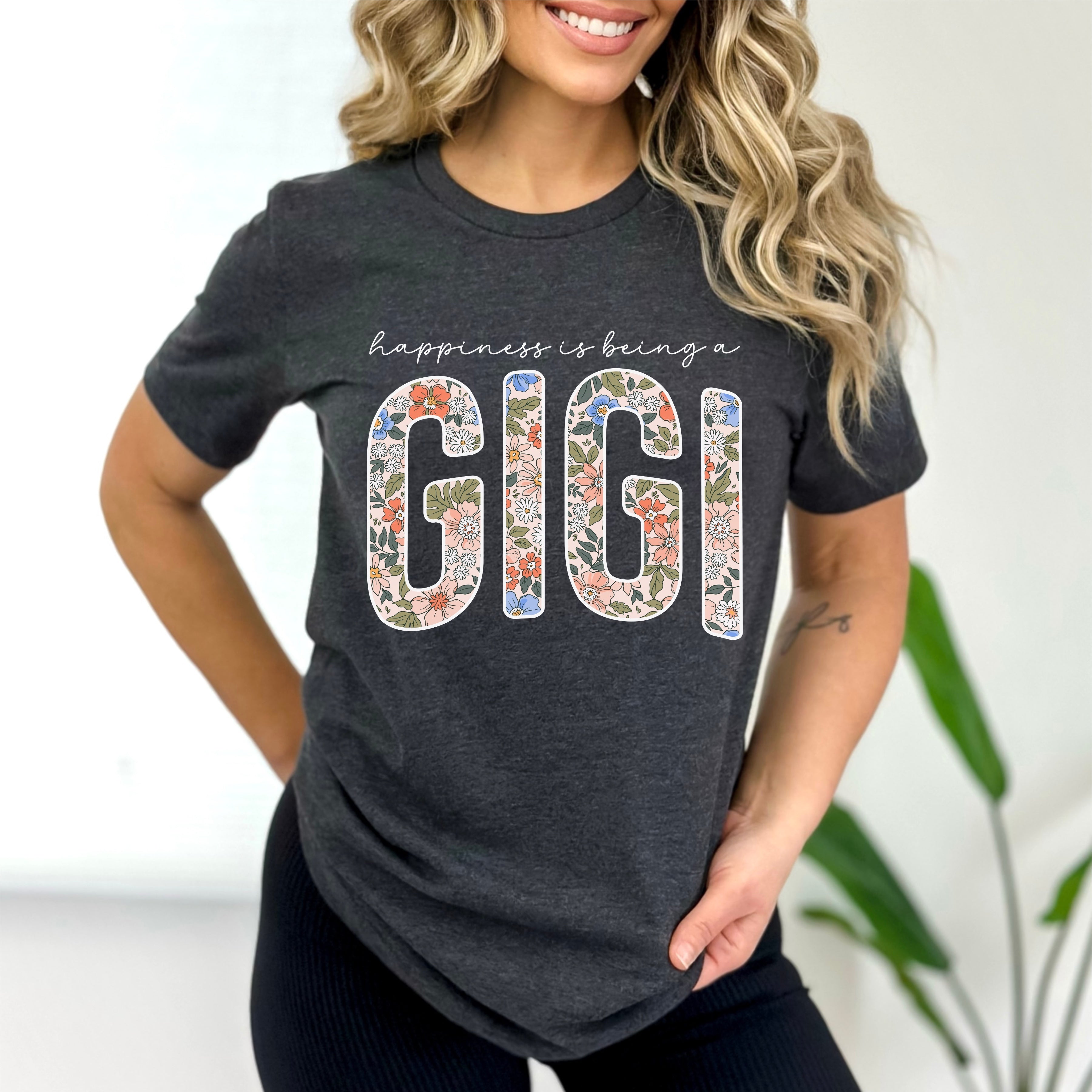 Custom Floral Name Tultex / Gildan
