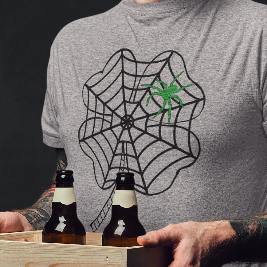 Spiderweb Shamrock