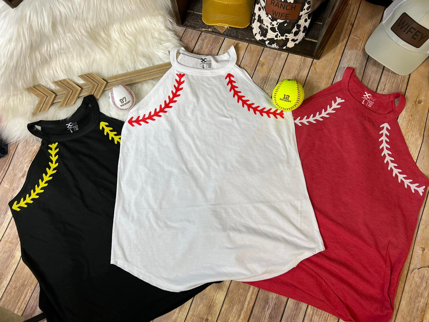 Baseball/Softball Rocker tanks