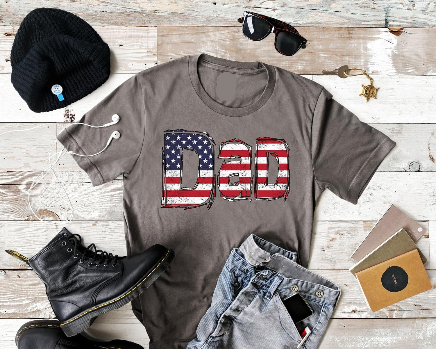 usa dad flag