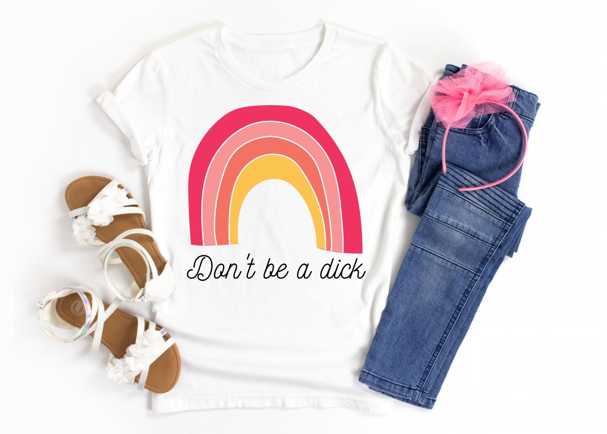 dont be a dick rainbow