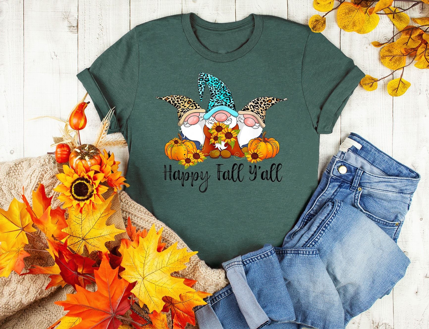 happy fall yall gnomes