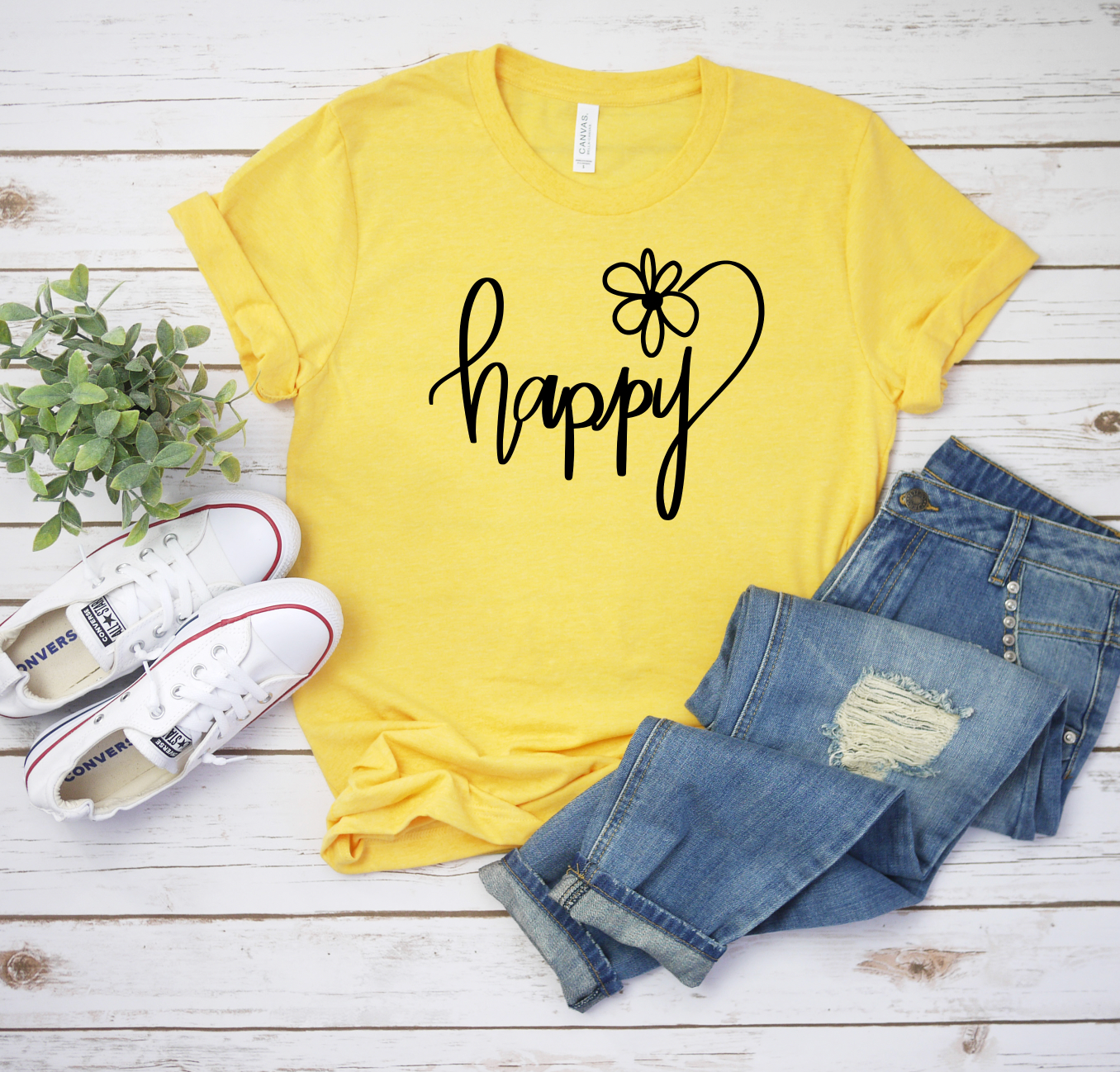 happy flower