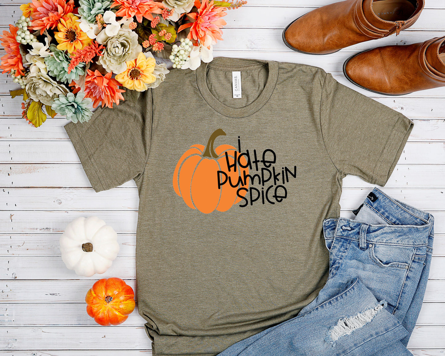 i hate pumpkin spice full pumpkin