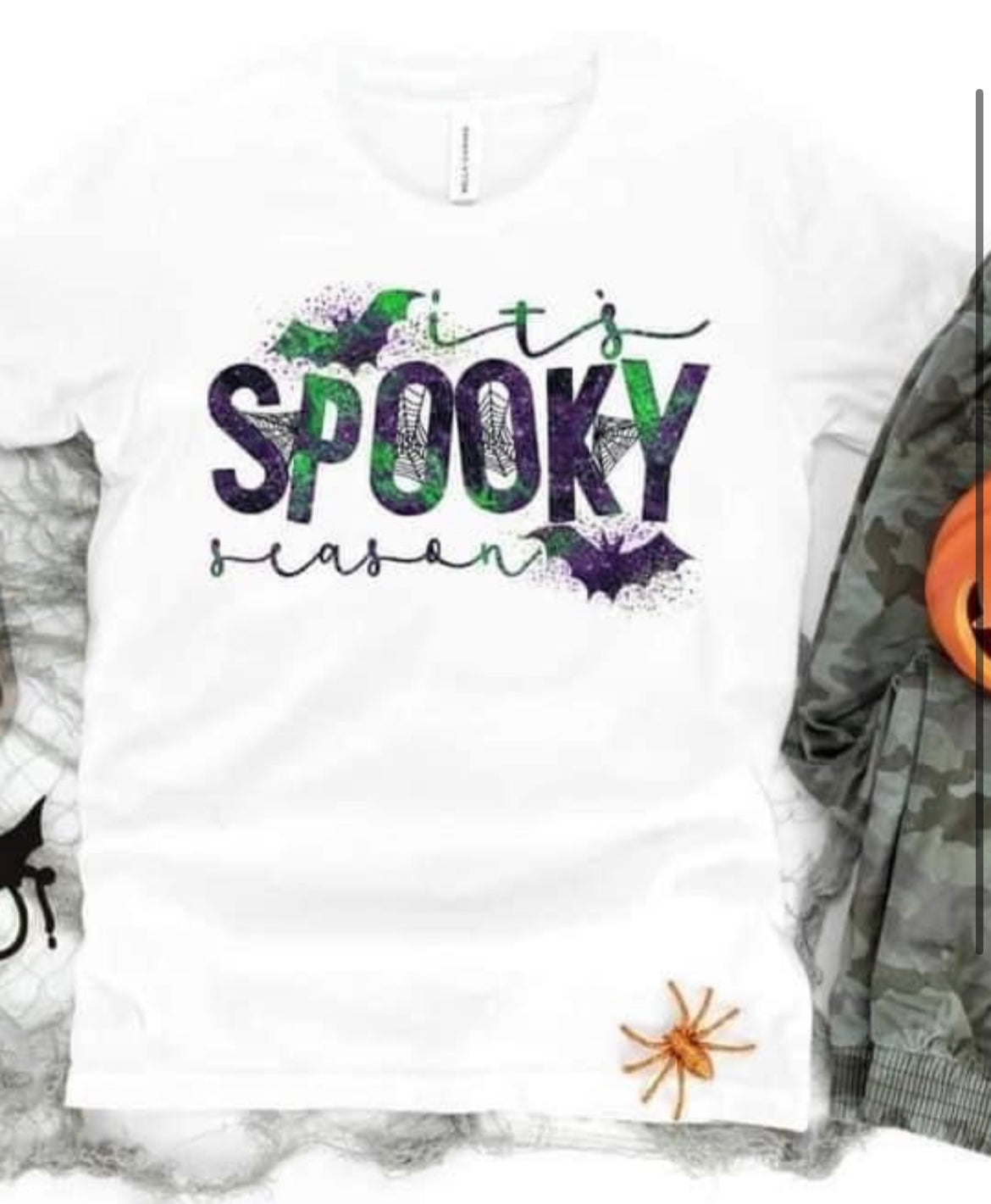 it s spooky season green and purple