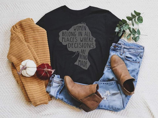 women belong in all places