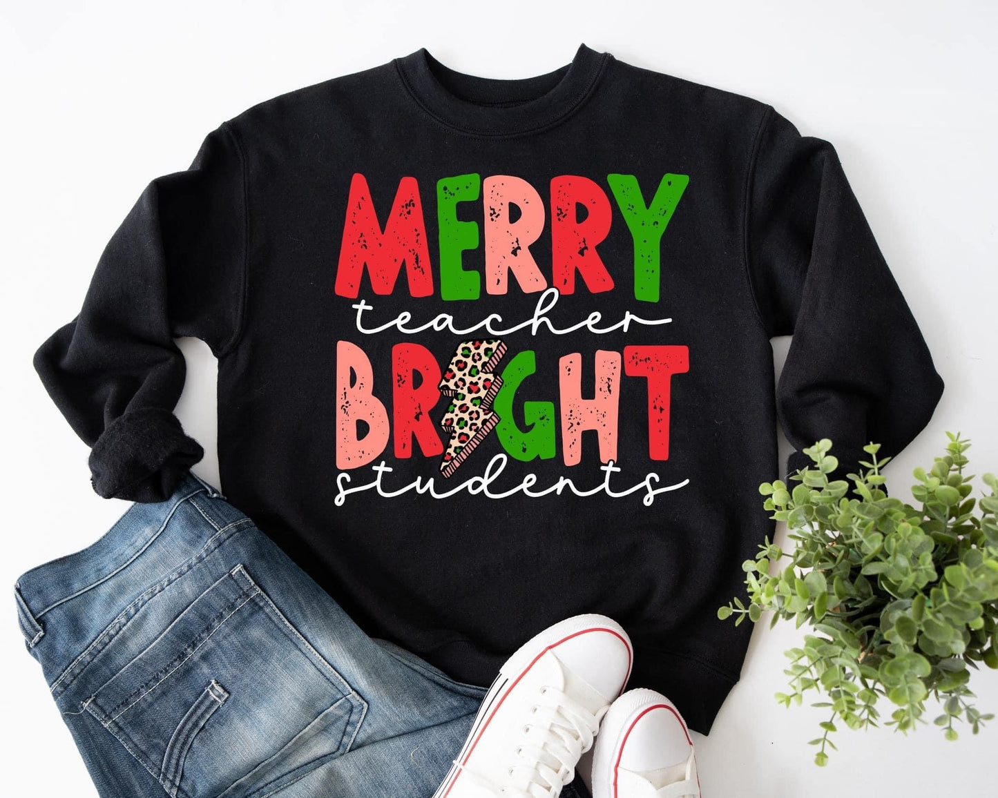 Merry Teacher Bright Students CC Short Sleeve