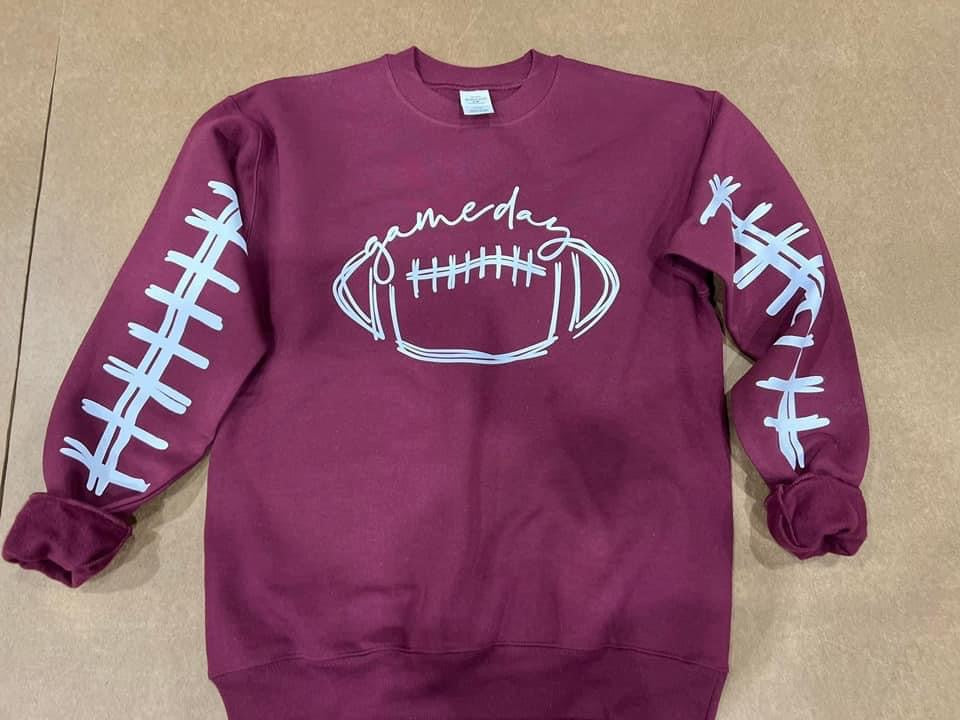 Game Day Fleece Sleeve Print