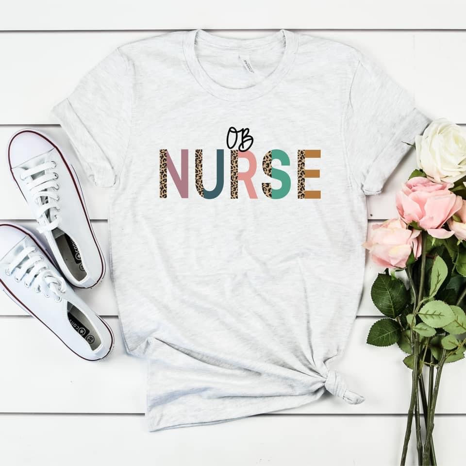 ob nurse leopard block