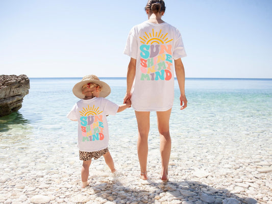 Sunshine On My Mind Front And Back Print