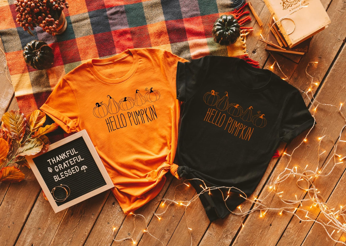 hello pumpkin orange font