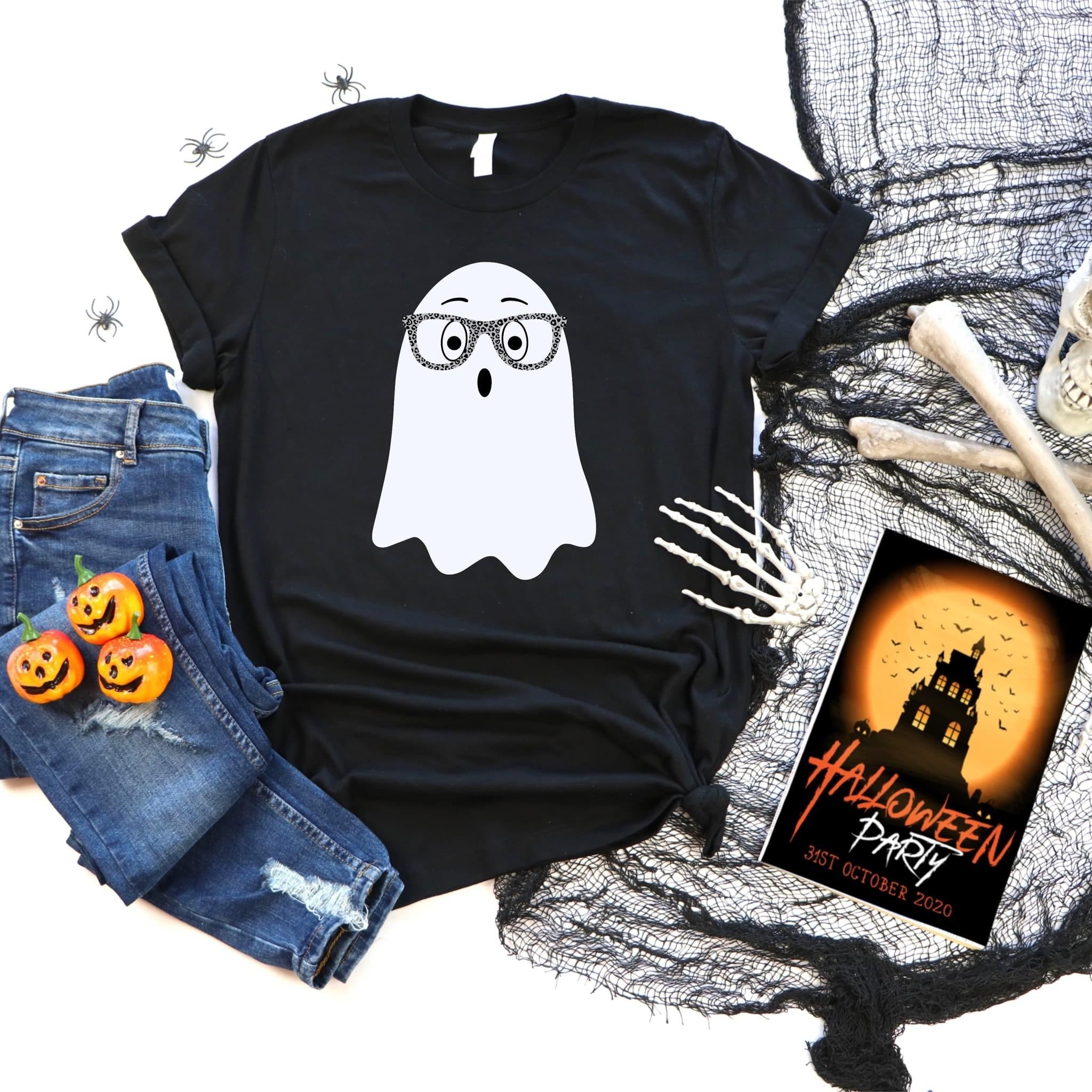 ghost with glasses