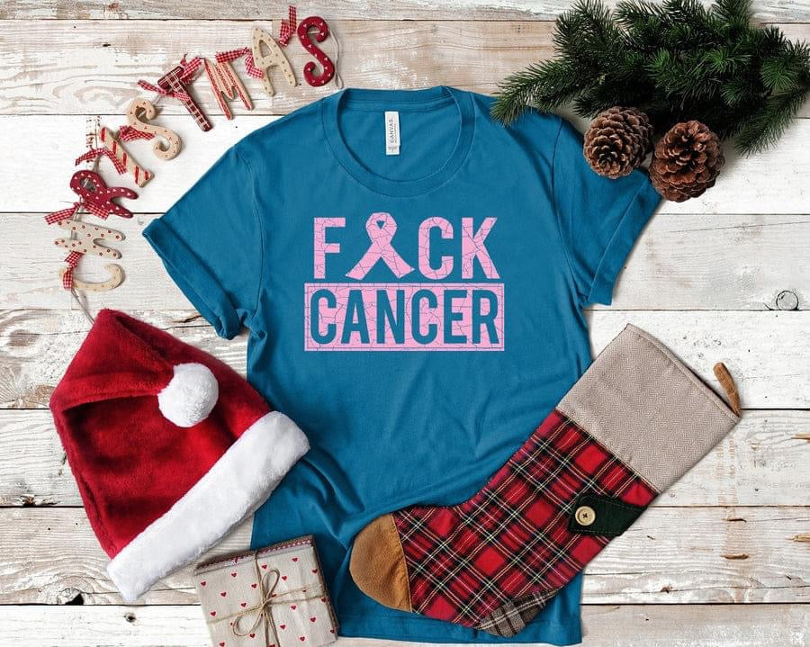 fuck cancer purple