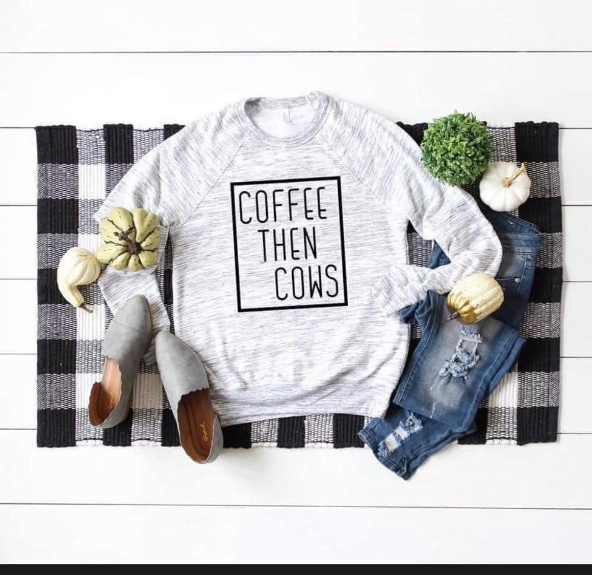 coffee then cows