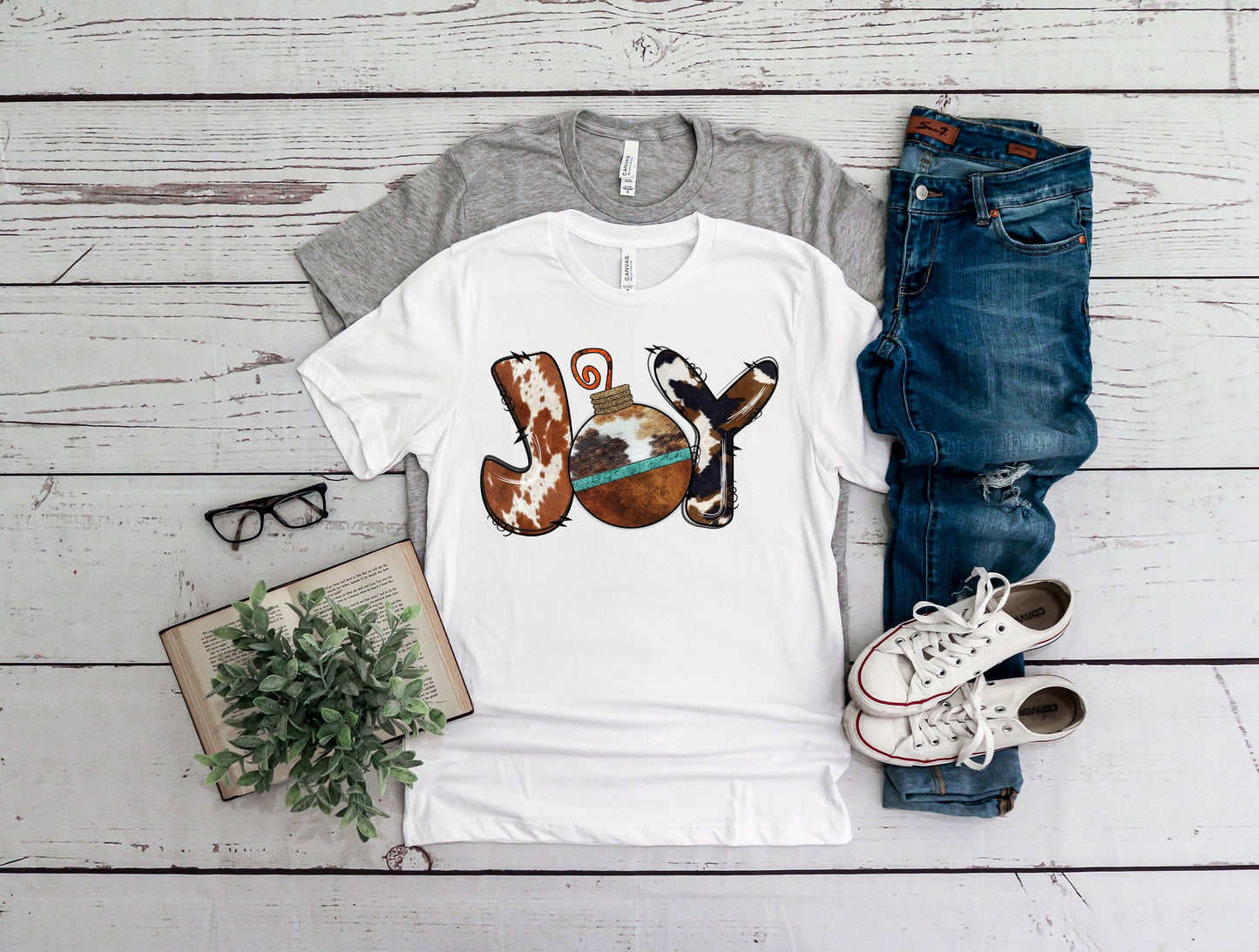 joy cowhide t shirt