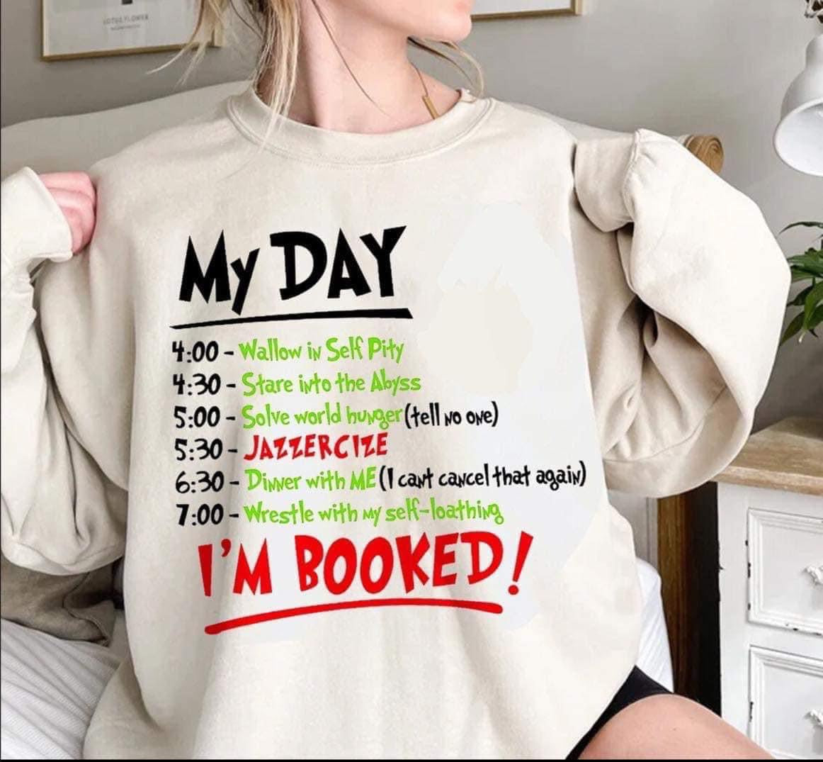 My Day I’m Booked Short Sleeve