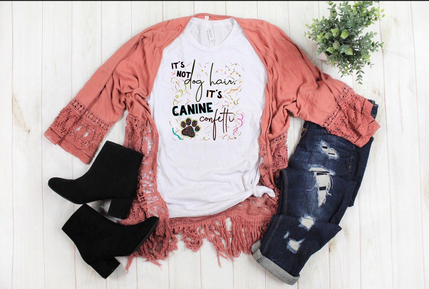 it s not dog hair it s canine confetti