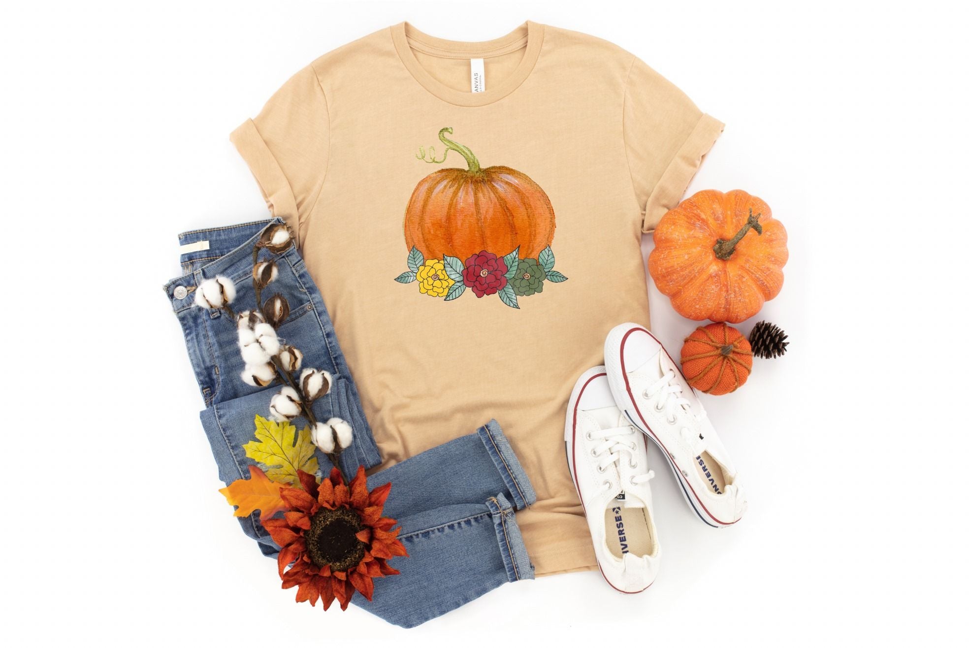 pumpkin flowers