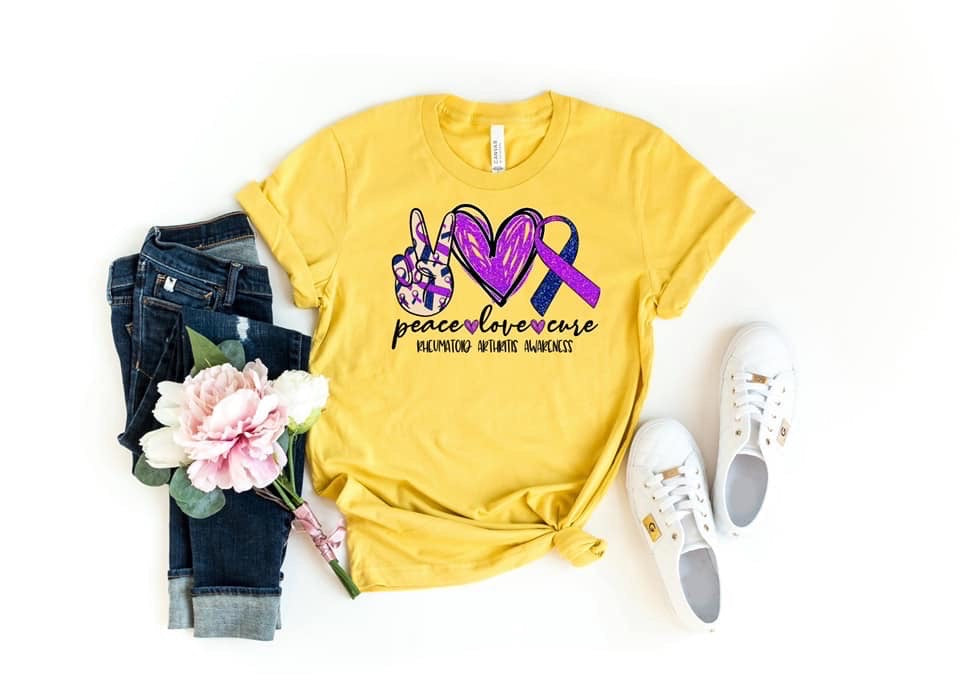 peace love cure rheumatoid