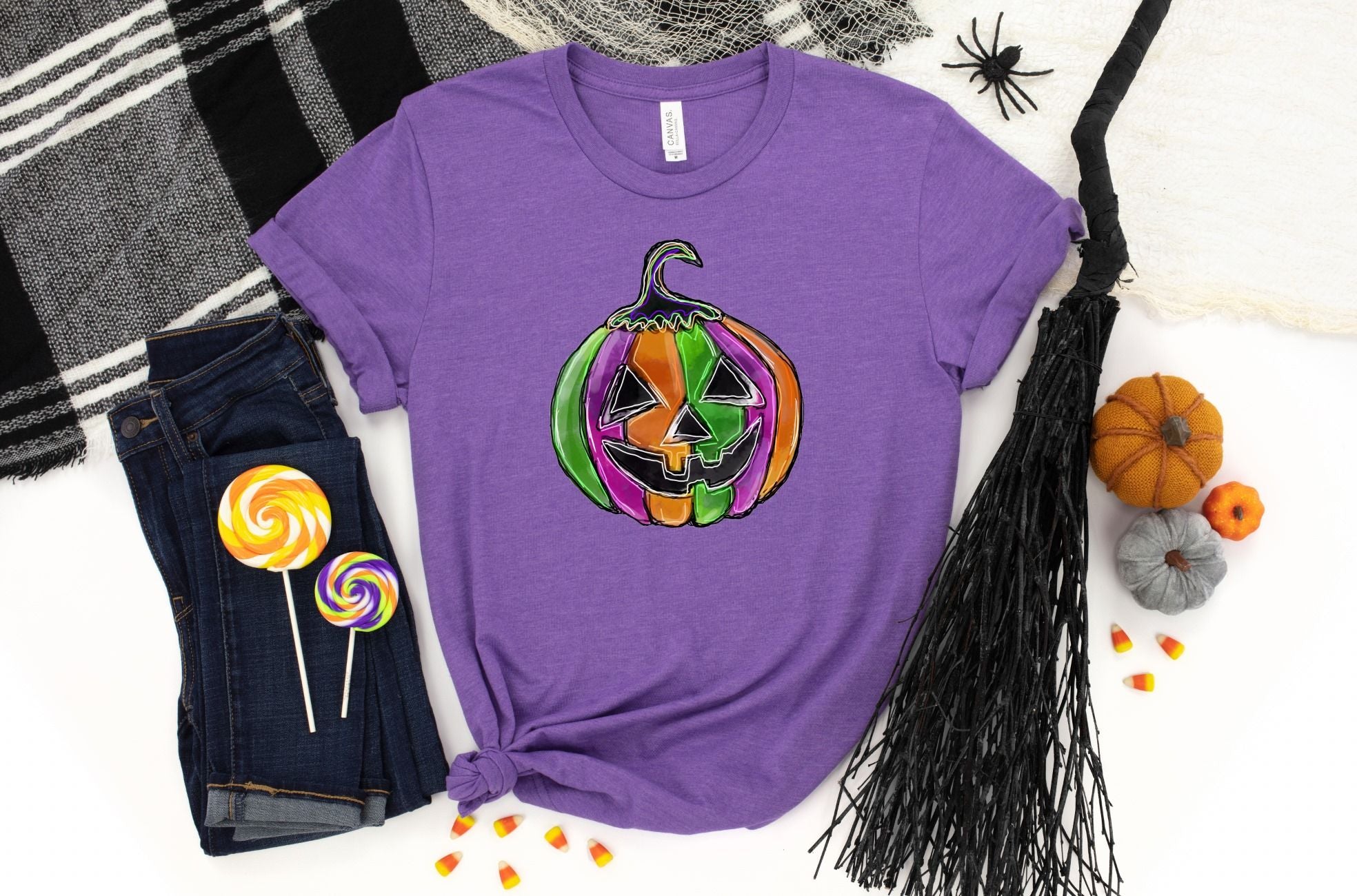 pumpkin stripes