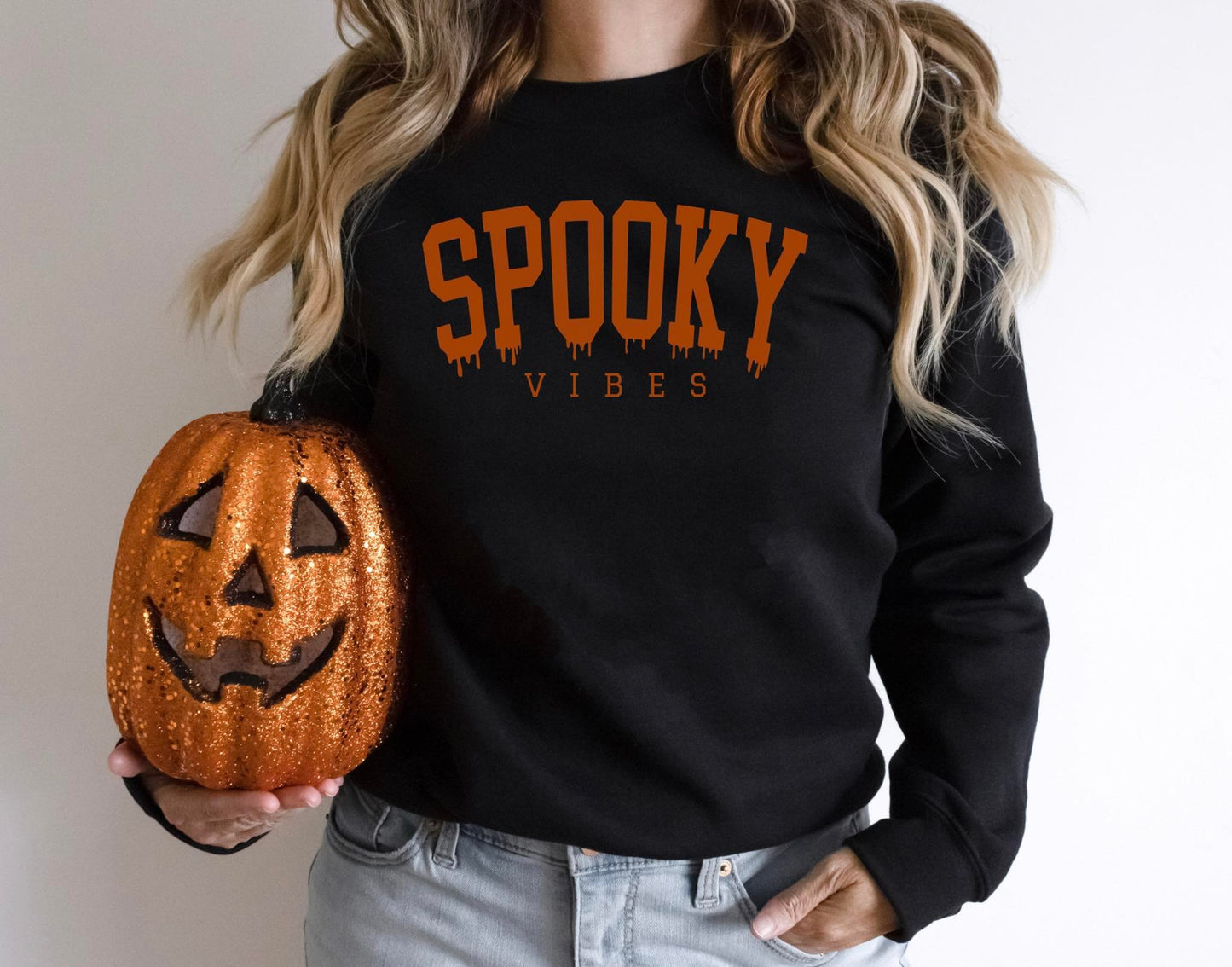 spooky vibes fleece