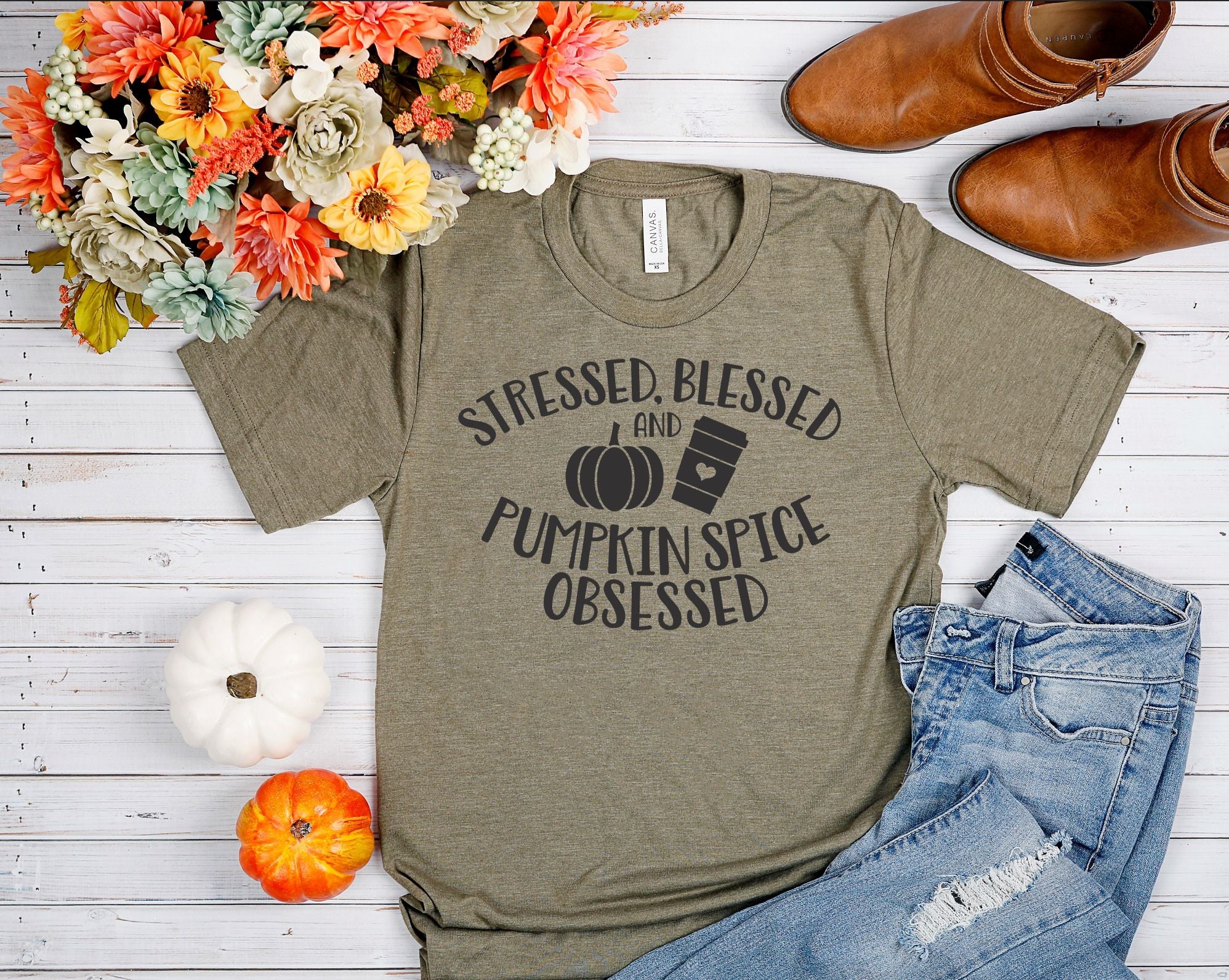 stressed blessed and pumpkin obsessed