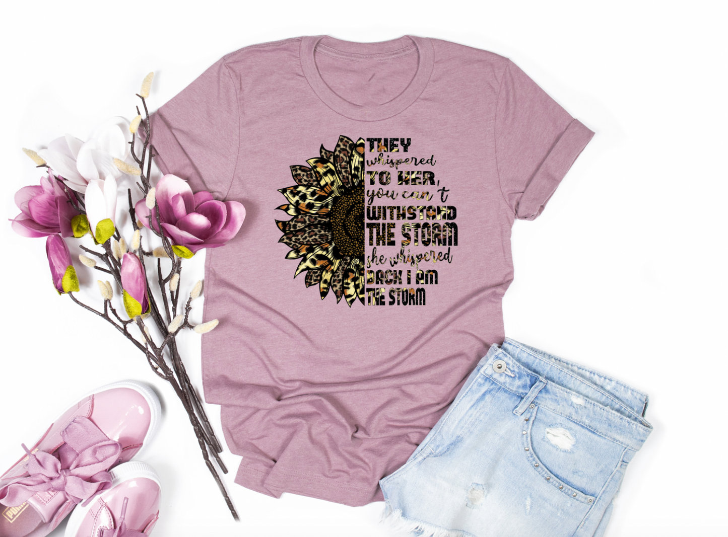 they whispered to her