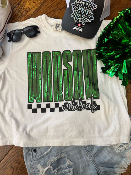 Custom Tall Checkered Spirit Crops